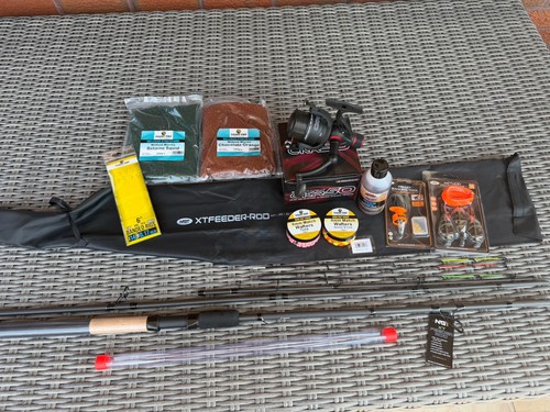 Carbon feeder rod reel set - feeder, up