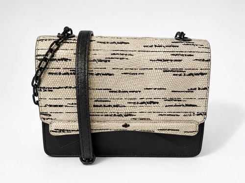 Nica black cream textured - black, &