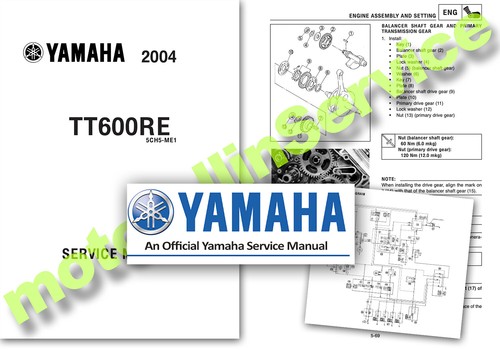 Yamaha tt600 service manual - yamaha,