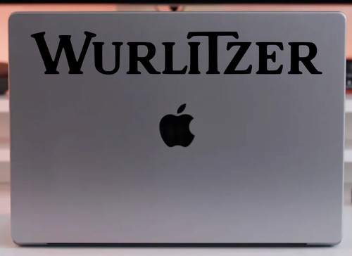 Wurlitzer music decal - music, jukebox