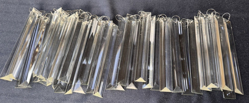 Vintage chandelier crystals - vintage,
