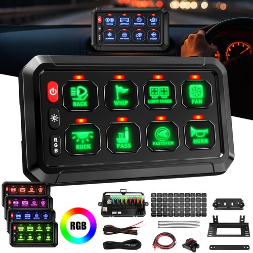 Gang rgb app bluetooth - 8-gang,