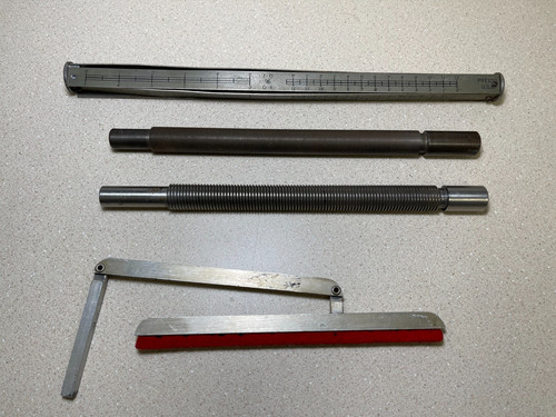 Lathe recording parts - recording,