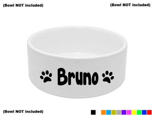Personalised dog bowl - personalised,