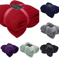 LUXURY POPCORN THROW BLANKET