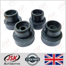4pc Engine Mountings for JCB 2CX 3CX 4CX 3CN 4CN 4WD 520 525 Replaces 123/03138