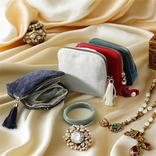 Travel Jewelry Storage Bag Ring Pendant Bracelet Organizer Gift Packaging Pouch