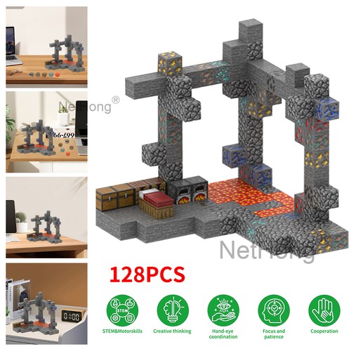Minecraft magnetic building - minecraft,