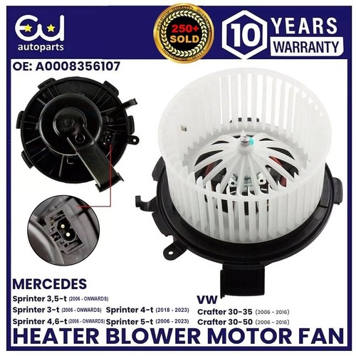 Heater blower motor - blower, for