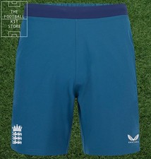 England Cricket Training Shorts Mens - Castore ECB Shorts - Black Friday Sale