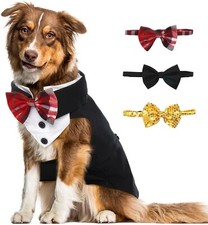 Dog Tuxedo Suit Wedding Outfit