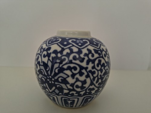 Vintage blue and white - blue, chinese