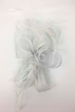 Wedding Hat Fascinator Prom Races Ladies Day Ascot Headband & Clip Aliceband UK