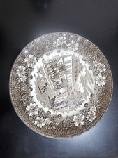 Royal Tudor Ware "Coaching Taverns 1828" W.N. Mellor Decorative Plate.