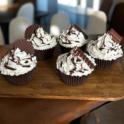 Fake artificial cupcakes - fake,