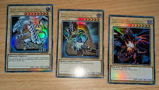 Blue-Eyes White Dragon + Dark Magician + Red-Eyes Black Dragon Ultra Rare LC01