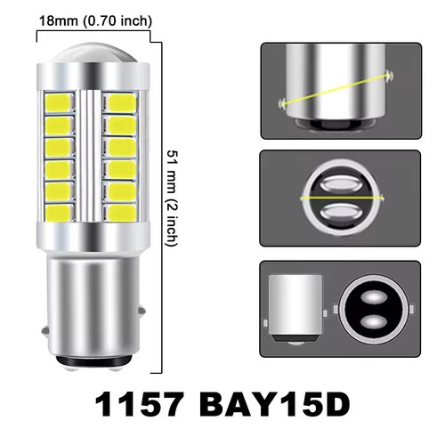 380 1157 led brake light - 1157,