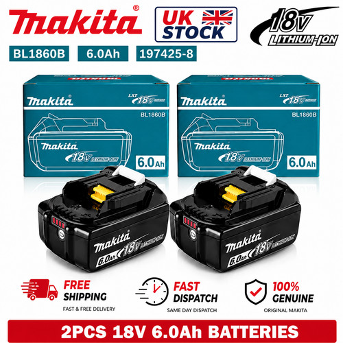 Makita 18v 0ah battery - 18v, 6.0ah