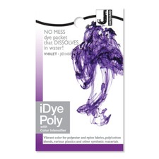 Violet Jacquard iDye Synthetic