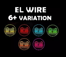 EL Wire Neon Shutter Glasses