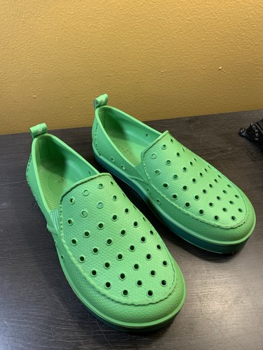 Sanuk green water shoes slip - sanuk,