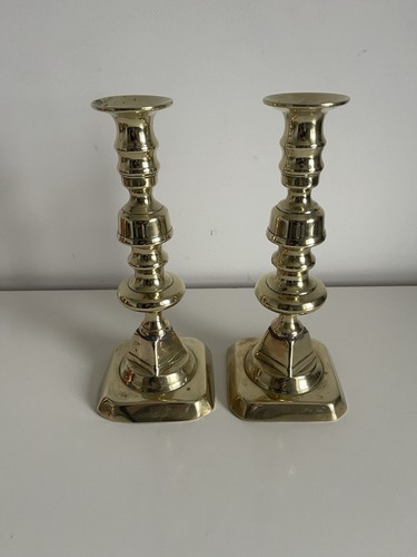 Antique victorian brass pair - antique,