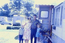 Vintage Slide Photo  Family