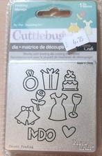 Cuttlebug - 3" Die - Wedding