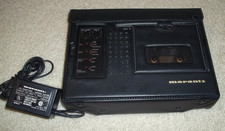 Marantz PMD430 Stereo Cassette Field Recorder 3-Head Portable Tape Player TESTED