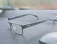 Tommy Hilfiger Th 113 Comfort Fit Eyeglass. Metallic Frame. Made In Italy