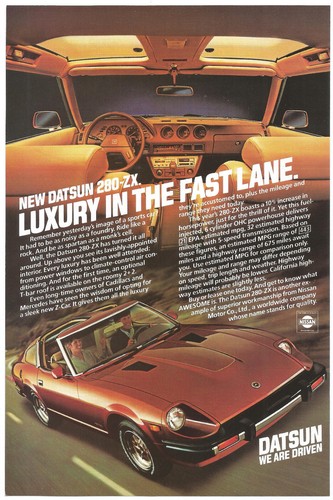 Datsun 280 auto car 1981 - car,