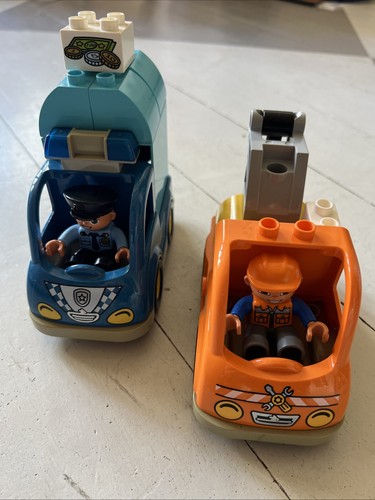 Duplo lego police van and - duplo,