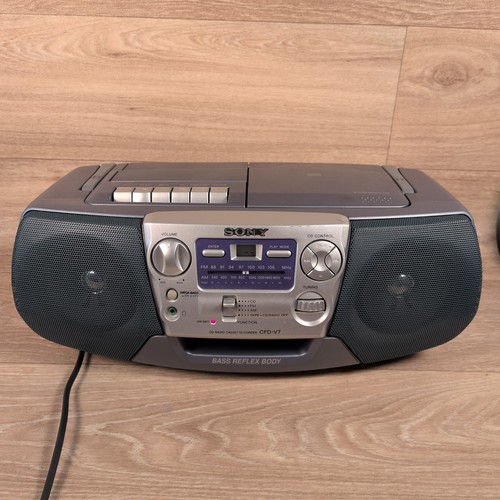Sony cfd radio cassette - cfd-v7, cd
