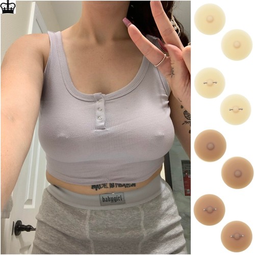Silicone fake nipples breast - nipples,