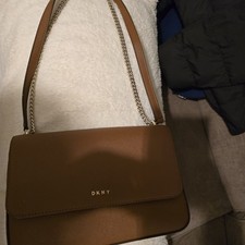 DKNY Brown Crosbody Bag Used