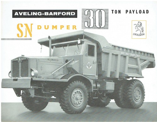 Aveling barford series - barford, sn
