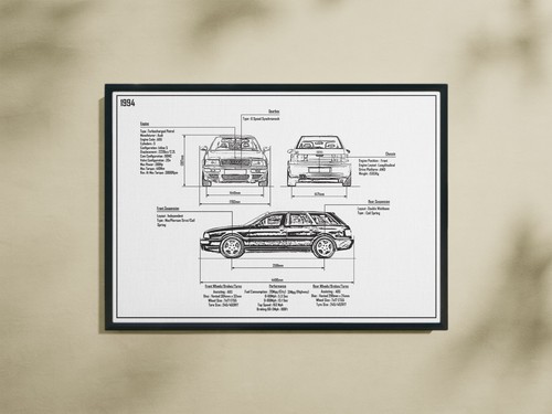 Inspired audi rs2 avant a4 - inspired,