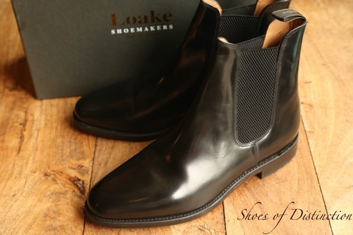 Loake shoemakers black - loake,