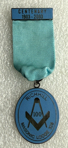 Irish masonic medal - irish, jewel