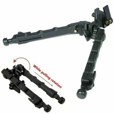 7-9 Inches QD Adjustable Aluminum V9 Flat Spring Rifle Bipod Picatinny Hunting