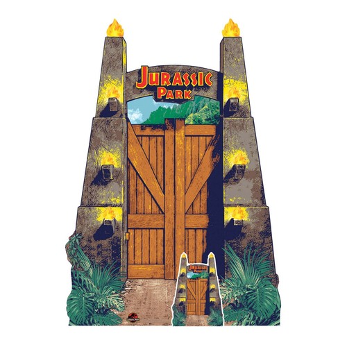 Jurassic park entrance - jurassic,