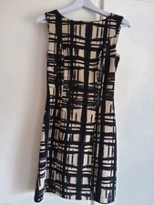 PHASE EIGHT DRESS BLACK BEIGE
