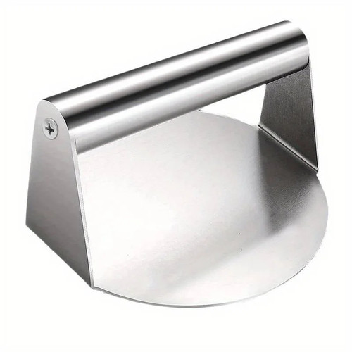 Stainless steel smash burger - stainless,