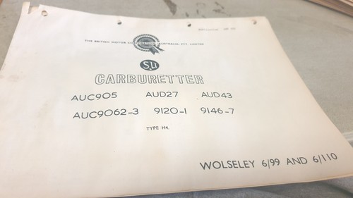 Wolseley 110 su - 6/99, 6/110