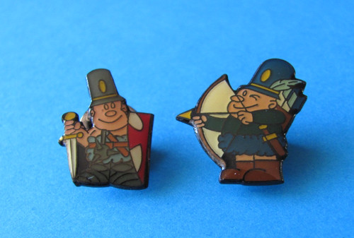 Vintage enamel police - 2,, pin