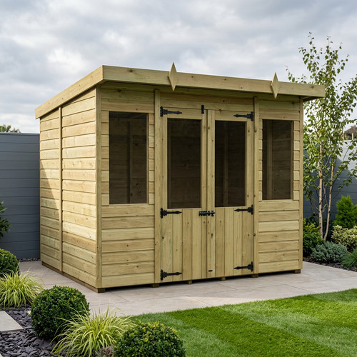 Pent summer house - -, uk
