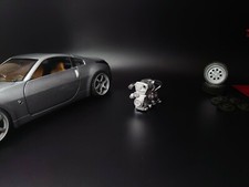 1/18 Nissan Skyline RB26 engine for garage diorama or diecast UNPAINTED