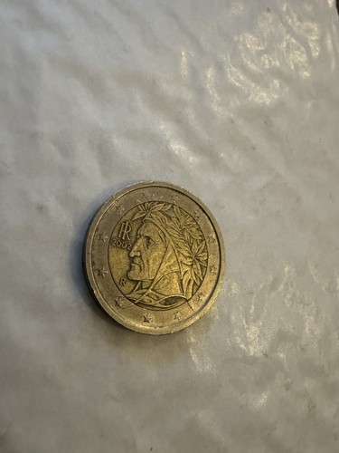 2002 italian euro coin - 2002,