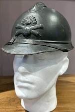 Original WW1 French Army Artillery M15 ‘Adrian’ Helmet #B
