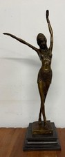 Art Deco Bronze Lady 'Egyptian